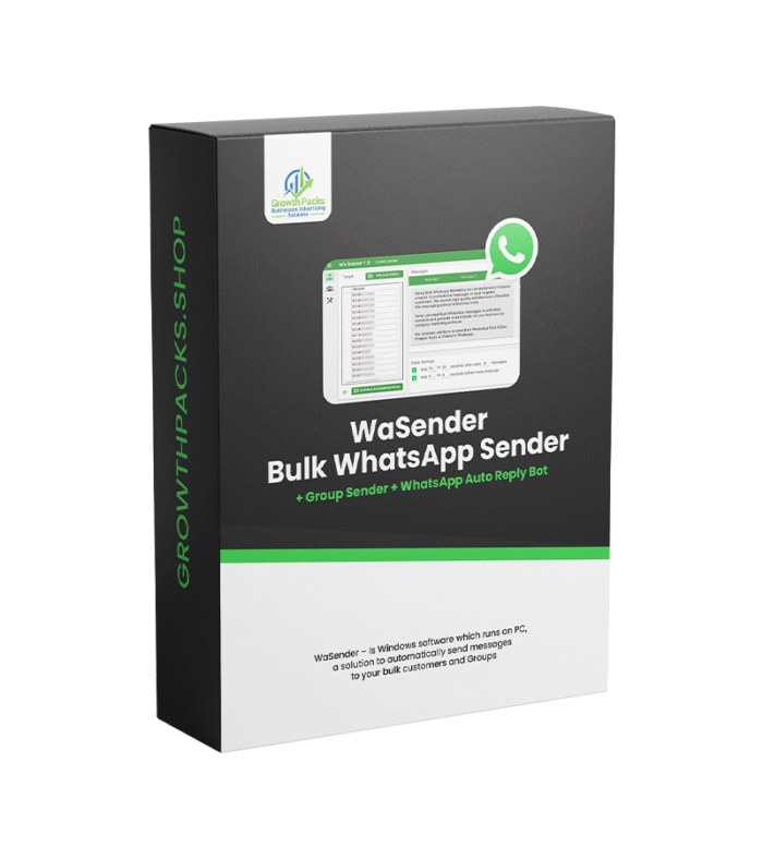 WaSender Bulk WhatsApp Sender + Group Sender + WhatsApp Auto Reply Bot (V3.7.0)