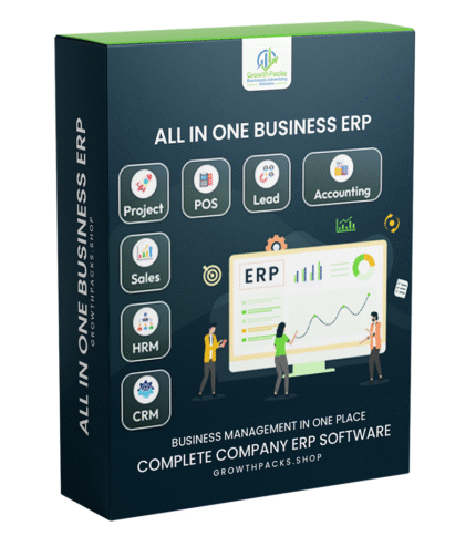 All In One Business ERP With Project, Account, POS, HRM & CRM